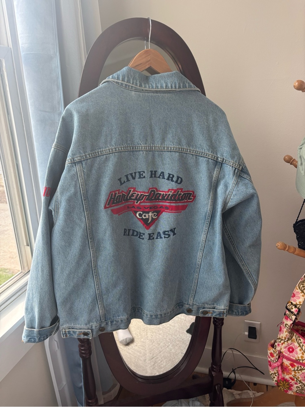Harley Davidson vintage Denim Jacket - Picture 2 of 8